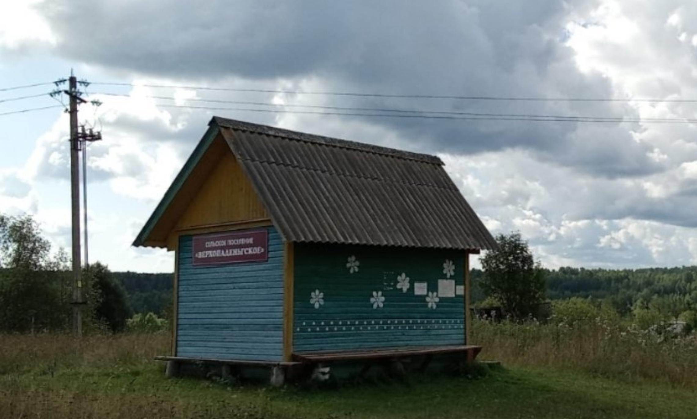 Остановка в деревне Бельневской. Фото сетевого издания «Важский край»