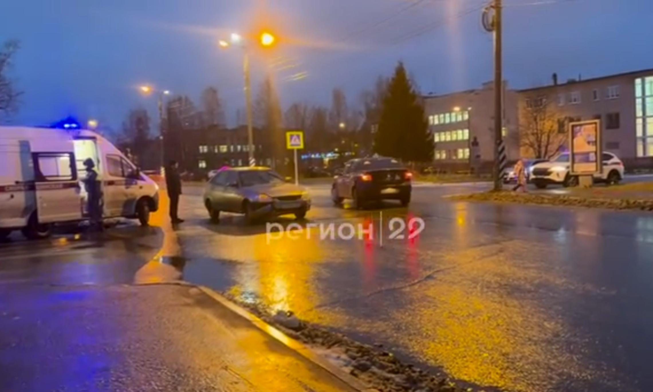 В Новодвинске автомобилист сбил пешехода